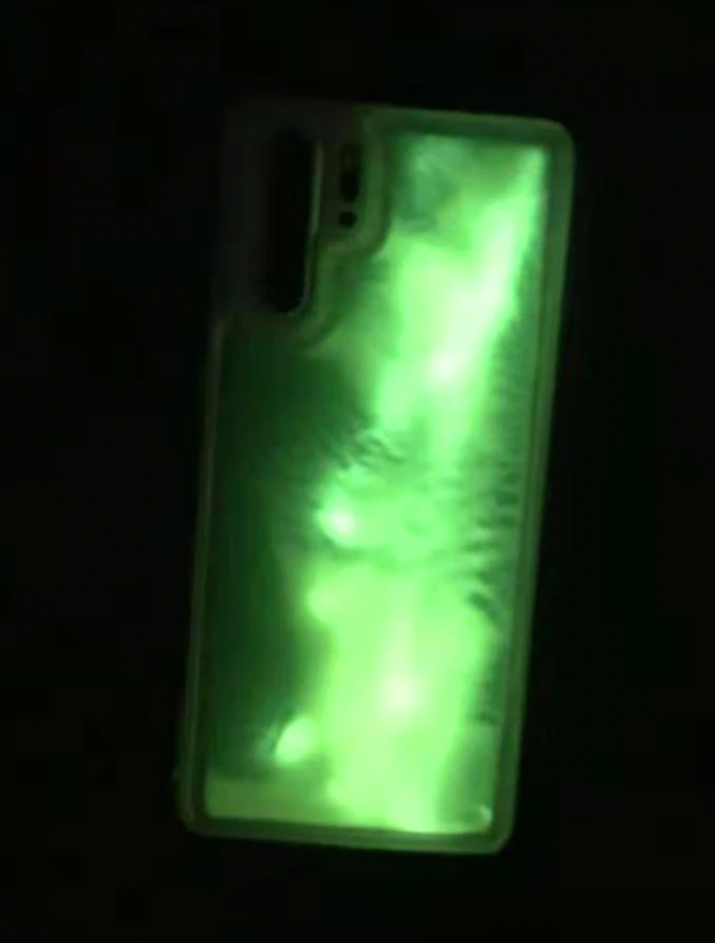 Quicksand Phone Case, Luminous Liquid Glow in the dark for iPhone 15 14 13 11 12 Pro Max Samsung Galaxy S22 S20 S9 S10 S21 S23 Ultra Note 20