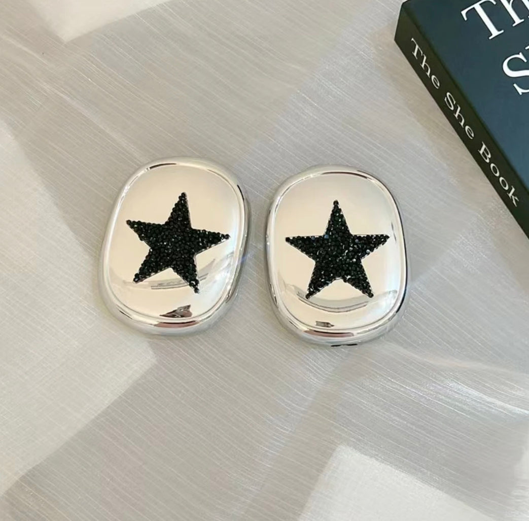 Star Diamond AirPods Max case with Glitter design, Apple headphone Cover bling diamond design, Headphone cover case, AirPod max cover star