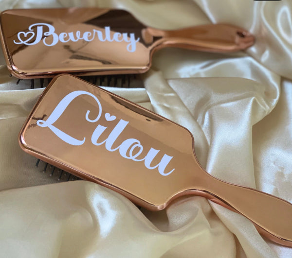 Personalised Wedding Gift Custom Hair brush for Bridesmaid custom gift, Engraved gift for Bachelorette party, Bridesmaid proposal, Birthday gift, Custom comb